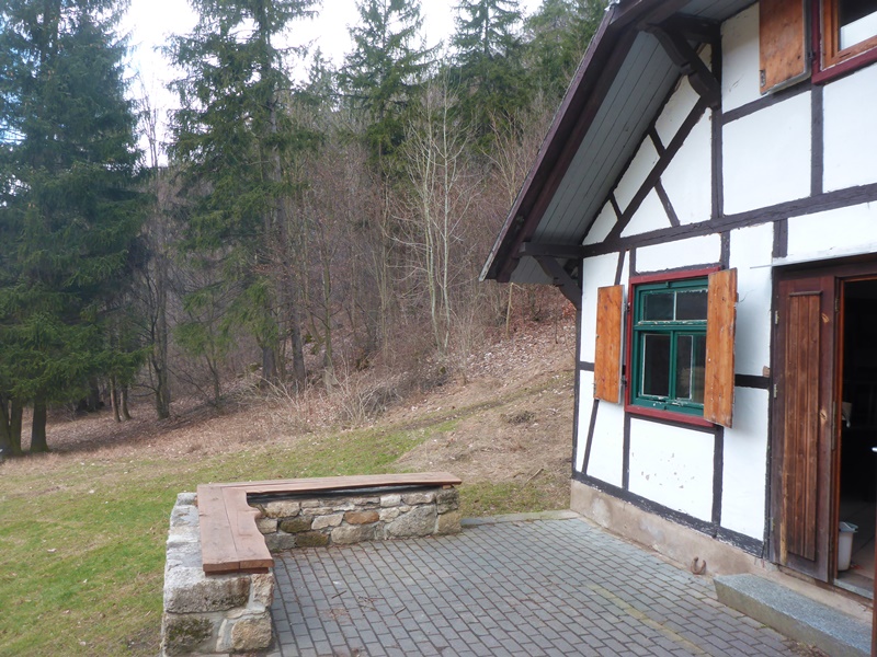 Sitzecke auf der Terrasse